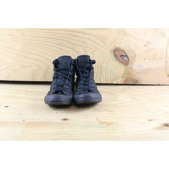 Converse Sneakers Womens Sz 6 All Star Ox All Black Athletic High Tops Shoes - Picture 2 of 8